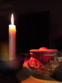 蜡烛烛光火苗图片