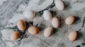 鸡蛋特写图片