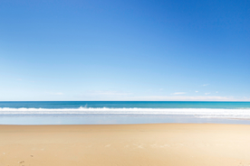 沙滩海岸唯美图片