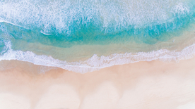 沙滩海岸唯美图片