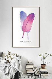 北欧风简约抽象艺术装饰画