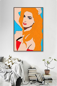 北欧风简约抽象艺术装饰画