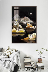 北欧风简约抽象艺术装饰画