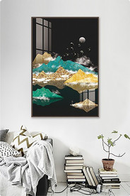 北欧风简约抽象艺术装饰画