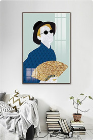 北欧风简约抽象艺术装饰画