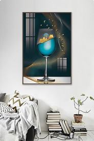 北欧风简约抽象艺术装饰画