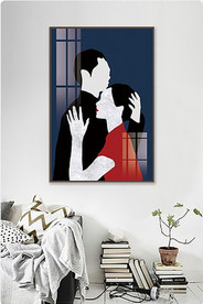 北欧风简约抽象艺术装饰画