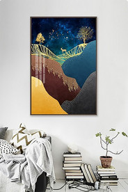 北欧风简约抽象艺术装饰画