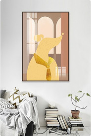 北欧风简约抽象艺术装饰画