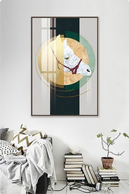 北欧风简约抽象艺术装饰画