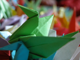 纸鹤折纸剪纸叠纸趣味图片