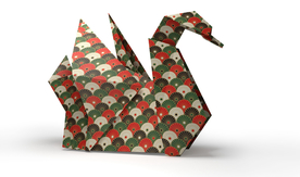 纸鹤折纸剪纸叠纸趣味图片