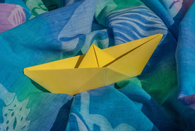 纸船折纸剪纸叠纸趣味图片