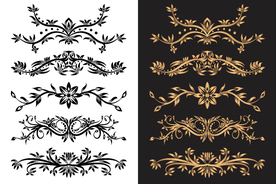 花纹装饰元素