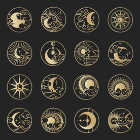 中式复古设计图标