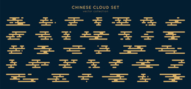 中式设计素材 云纹