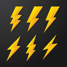 闪电图标