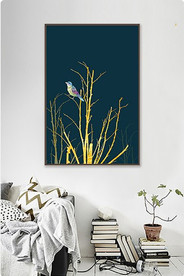 北欧风简约抽象艺术装饰画