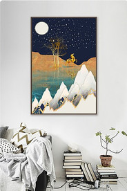 北欧风简约抽象艺术装饰画