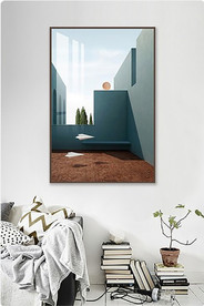 北欧风简约抽象艺术装饰画