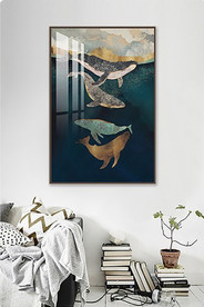 北欧风简约抽象艺术装饰画