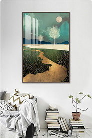 北欧风简约抽象艺术装饰画