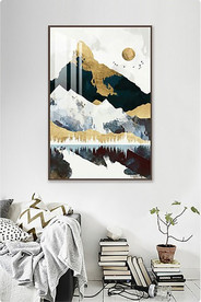 北欧风简约抽象艺术装饰画
