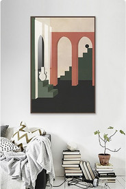 北欧风简约抽象艺术装饰画