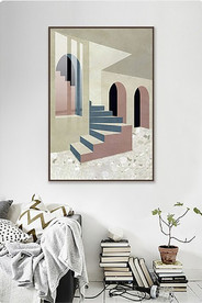 北欧风简约抽象艺术装饰画