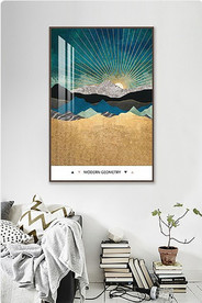 北欧风简约抽象艺术装饰画