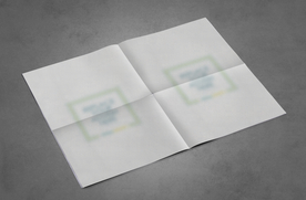 报纸展示效果图样机