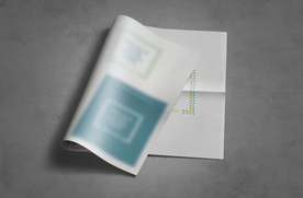 报纸展示效果图样机