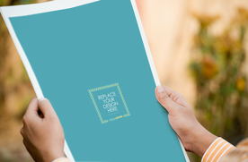 报纸展示效果图样机