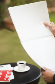 报纸展示效果图样机