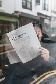 报纸展示效果图样机