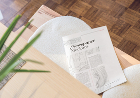 报纸展示效果图样机