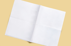 报纸展示效果图样机