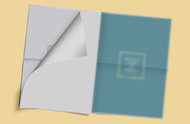 报纸展示效果图样机