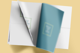 报纸展示效果图样机