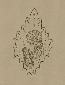 敦煌佛教绘画线稿图