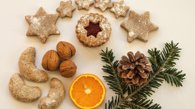 姜饼烘焙甜品图片