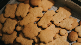 姜饼烘焙甜品图片