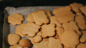 姜饼烘焙甜品图片