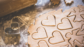 姜饼烘焙甜品图片