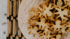 姜饼烘焙甜品图片