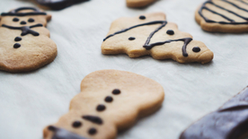 姜饼烘焙甜品图片