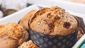 松饼烘焙色甜品图片