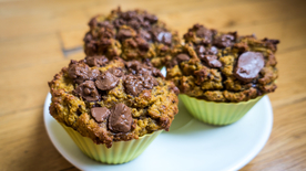 松饼烘焙色甜品图片