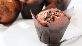 松饼烘焙色甜品图片