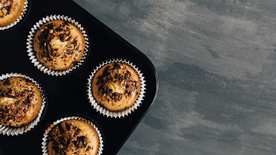 松饼烘焙色甜品图片